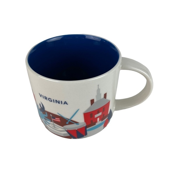 Starbucks Virginia Cup Mug 2015 You Are Here Collection Coffee Tea 14 fl oz - Picture 3 of 9